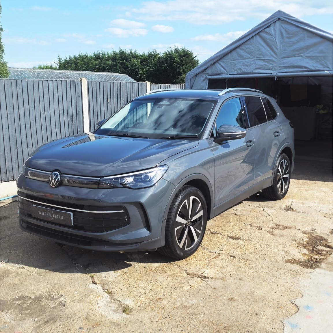 VW Tiguan R-Line after a full detail treatment at Tailored Detail Essex